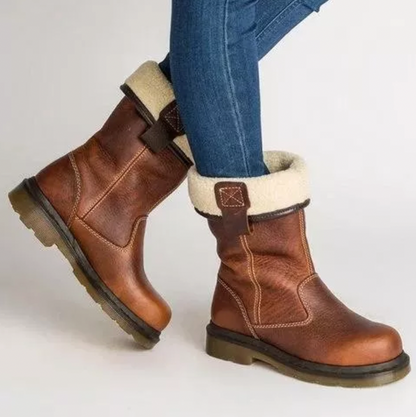 LB | Solidne skórzane buty do kolan