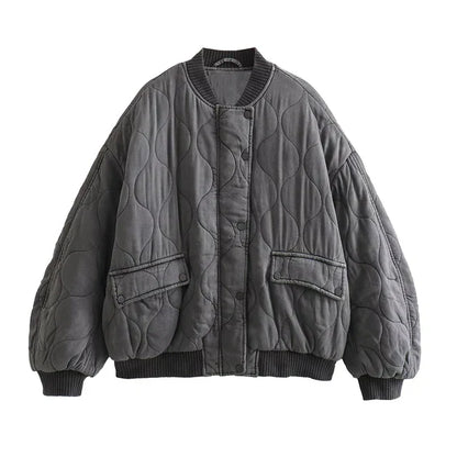 LB | Pikowana kurtka bomber