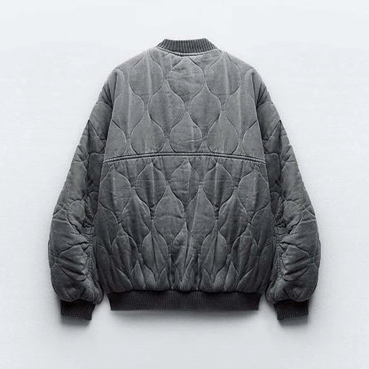 LB | Pikowana kurtka bomber