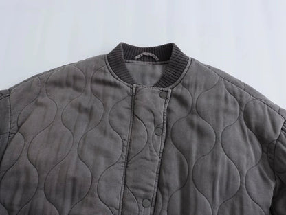 LB | Pikowana kurtka bomber