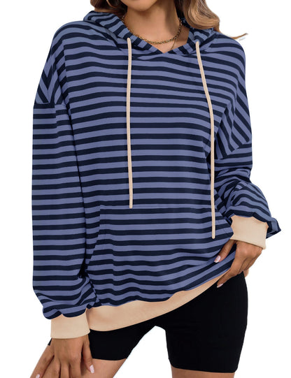 LB | Dopasowana i elegancka zimowa bluza z kapturem
