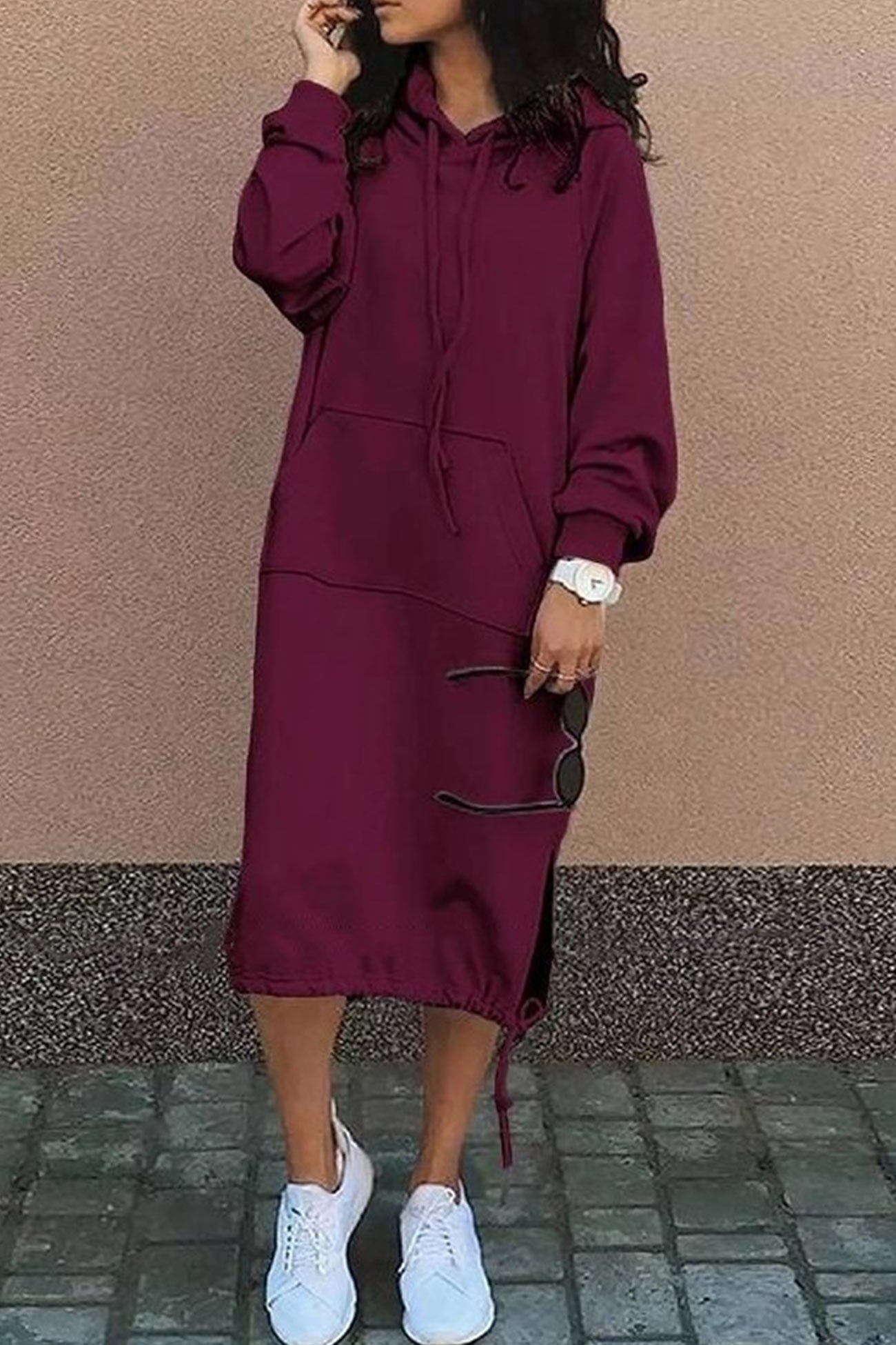LB | Prosta i stylowa bluza z kapturem