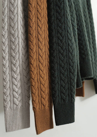 LB | Sweter z dzianiny z guzikami