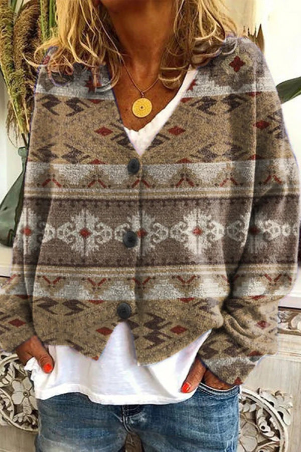 LB | Vintage boho kardigan