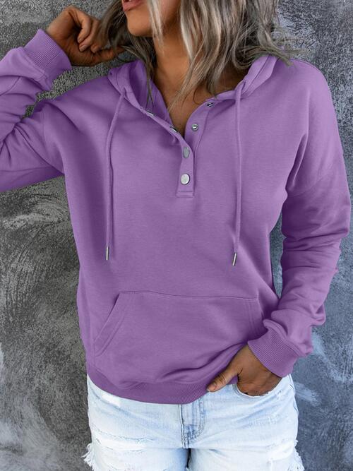 LB | Elegancka i swobodna bluza z kapturem