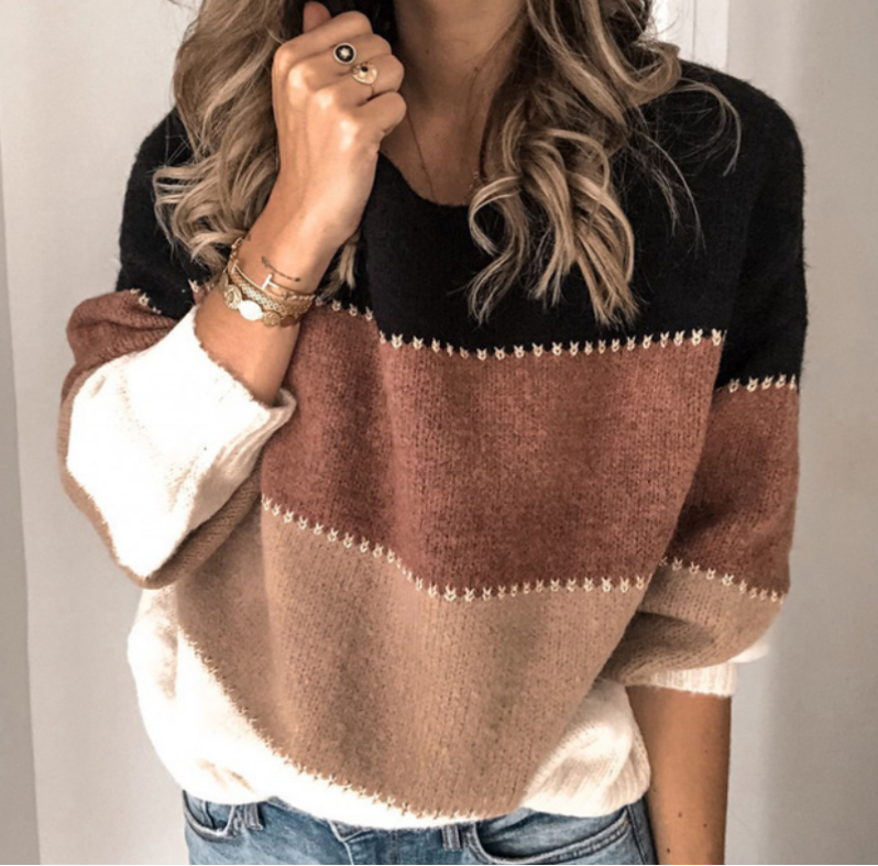 LB | Nowoczesny i modny sweter zimowy