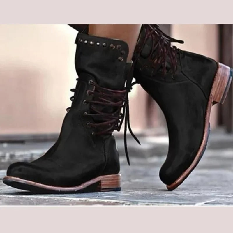 AS | Vintage sznurowane buty bojowe