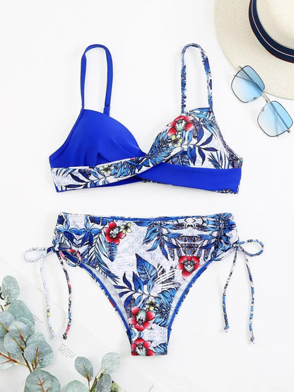 AS | Bikini z kwiatowym nadrukiem