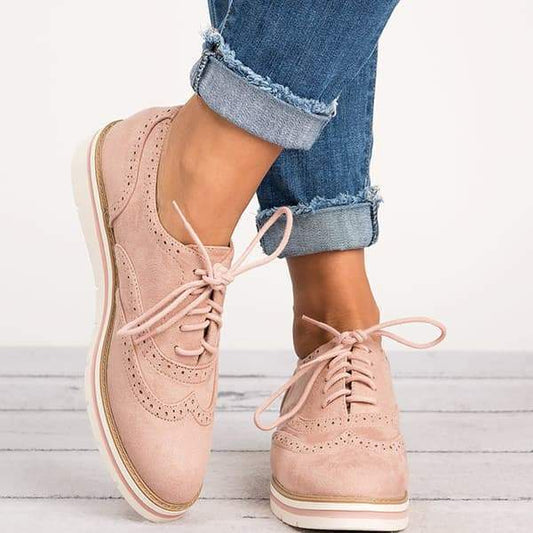 LB | Stylowe buty oksfordzkie typu brogue