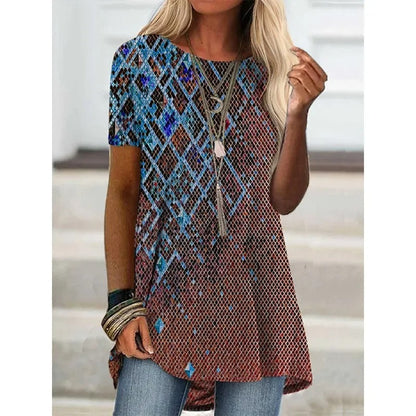 AS | Koszula z nadrukiem inspirowana stylem boho
